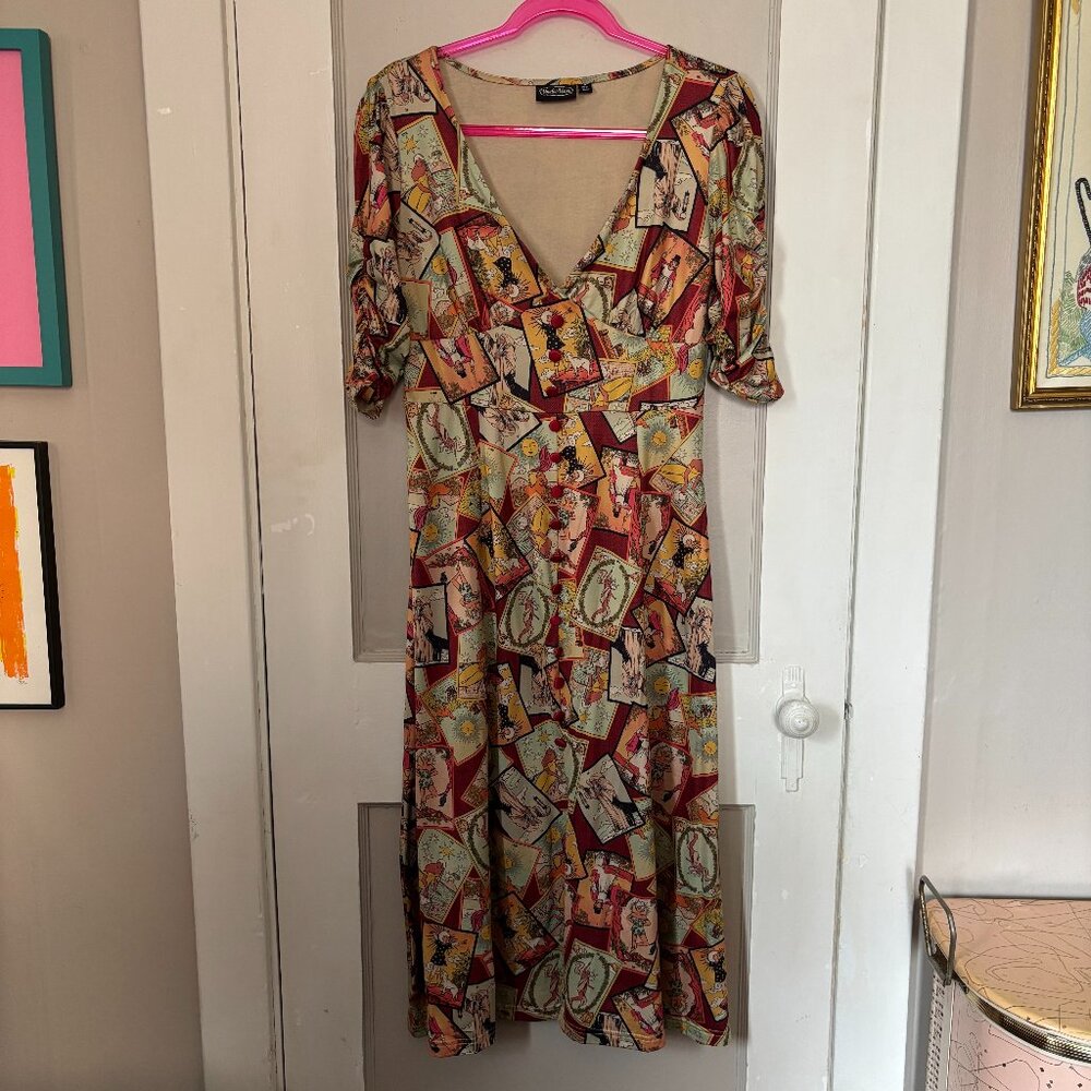 Voodoo Vixen Scattered Tarot Dress